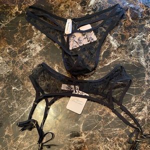 Agent Provocateur Henrieta Suspender and Thong.